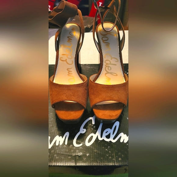 Sam Edelman "Rain" Platform Sandals, Hazelnut color, Women's Size 10 (US) - Picture 2 of 6